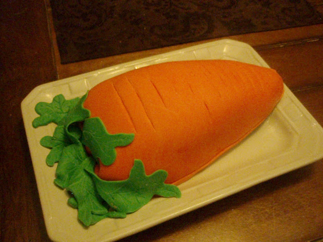 Giant Carrot cake recipe for easter